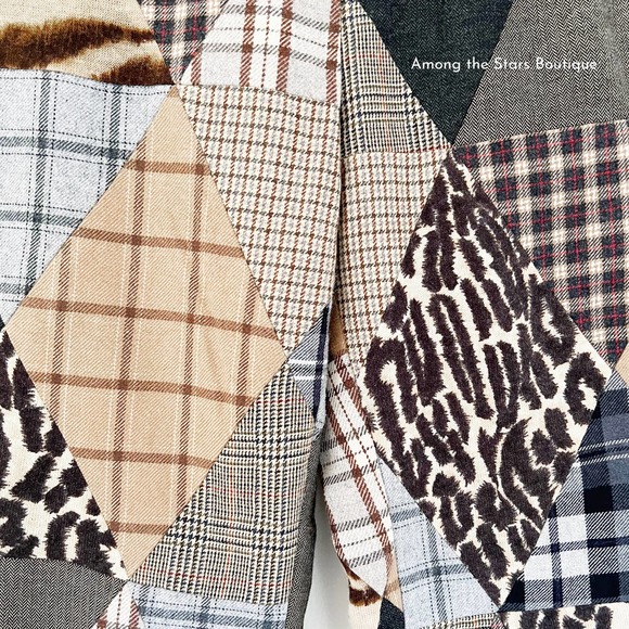 Super Rare 90s D&G Patchwork Capri Pants ASO Anya in Buffy the Vampire Slayer - Picture 5 of 7